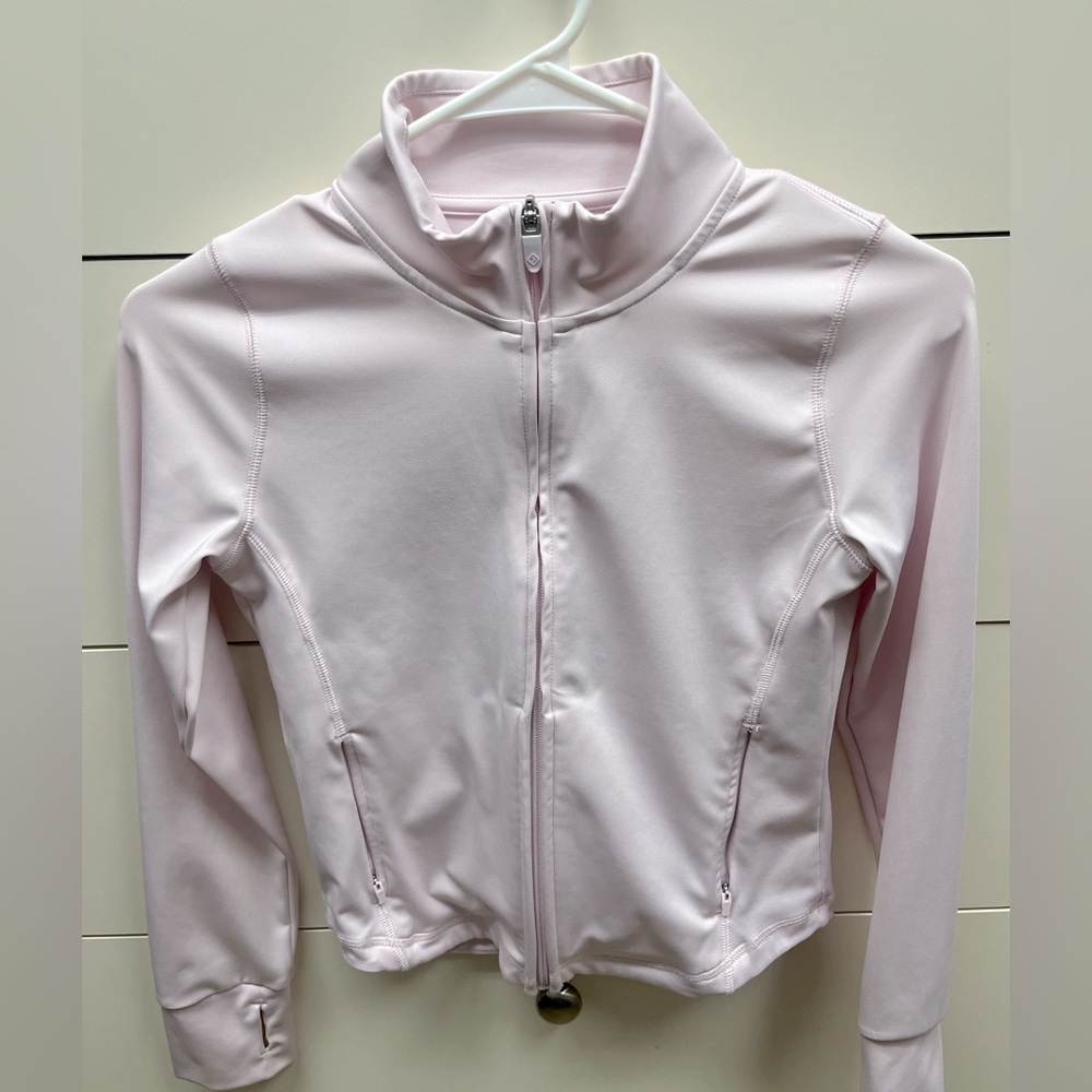 Abercrombie kids YPB Light Pink Zip-Up Athletic Jacket size 11/12